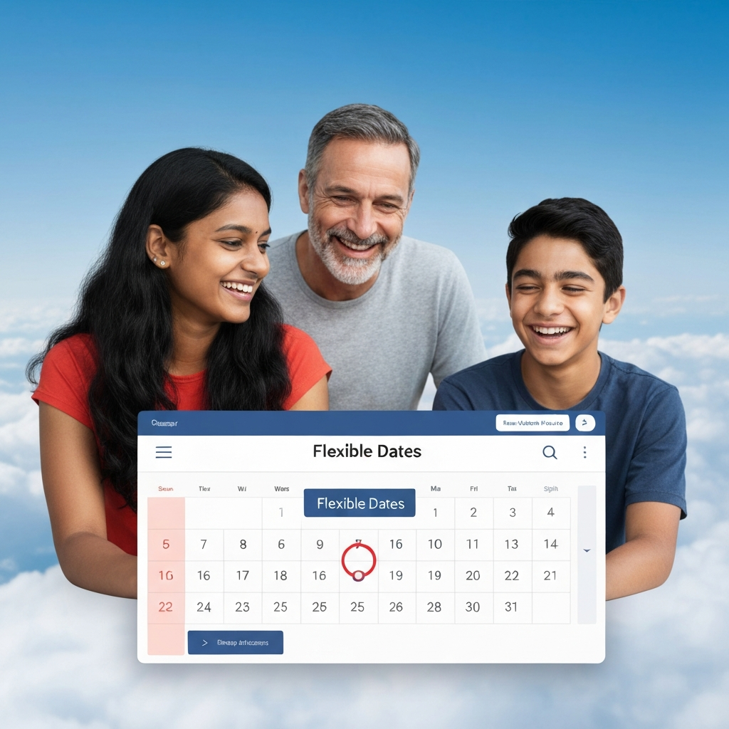 Як використовувати Гнучкі дати для максимальної економії на перельотах